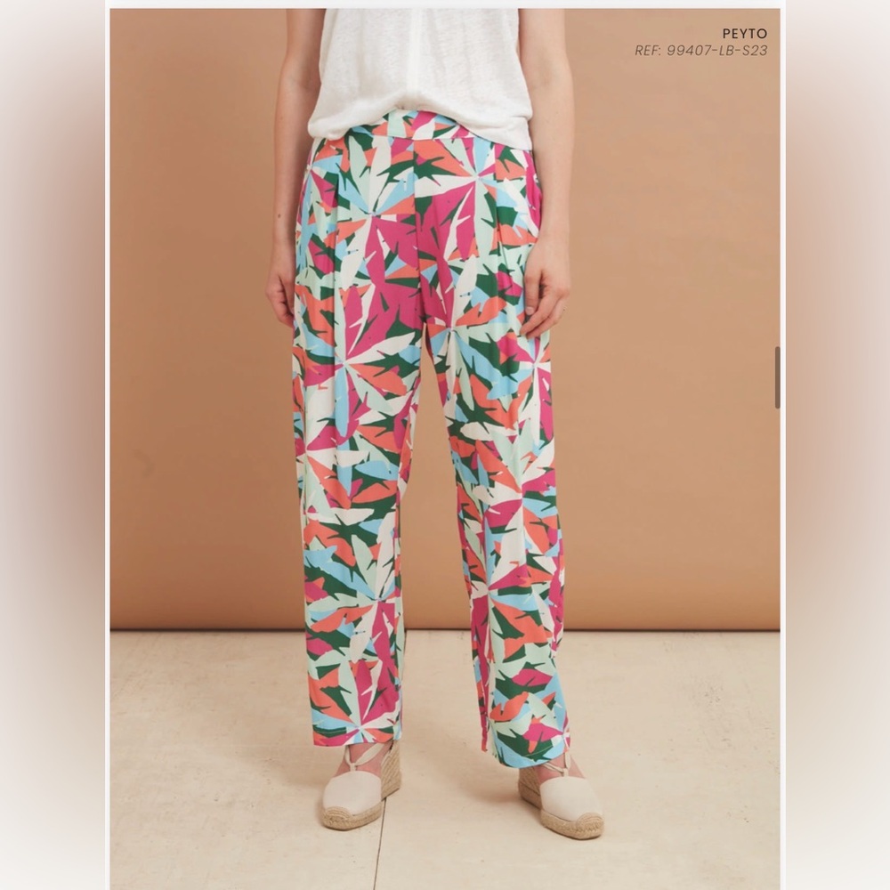 Colorful Geometric Women's Pants
